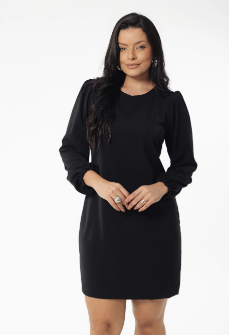 Vestido Tainá Preto